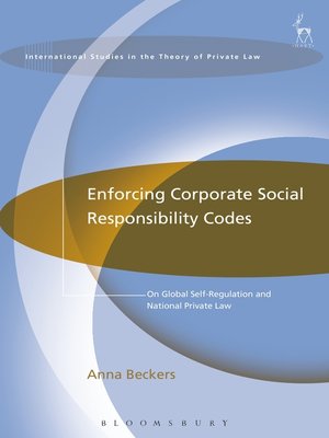 cover image of Enforcing Corporate Social Responsibility Codes